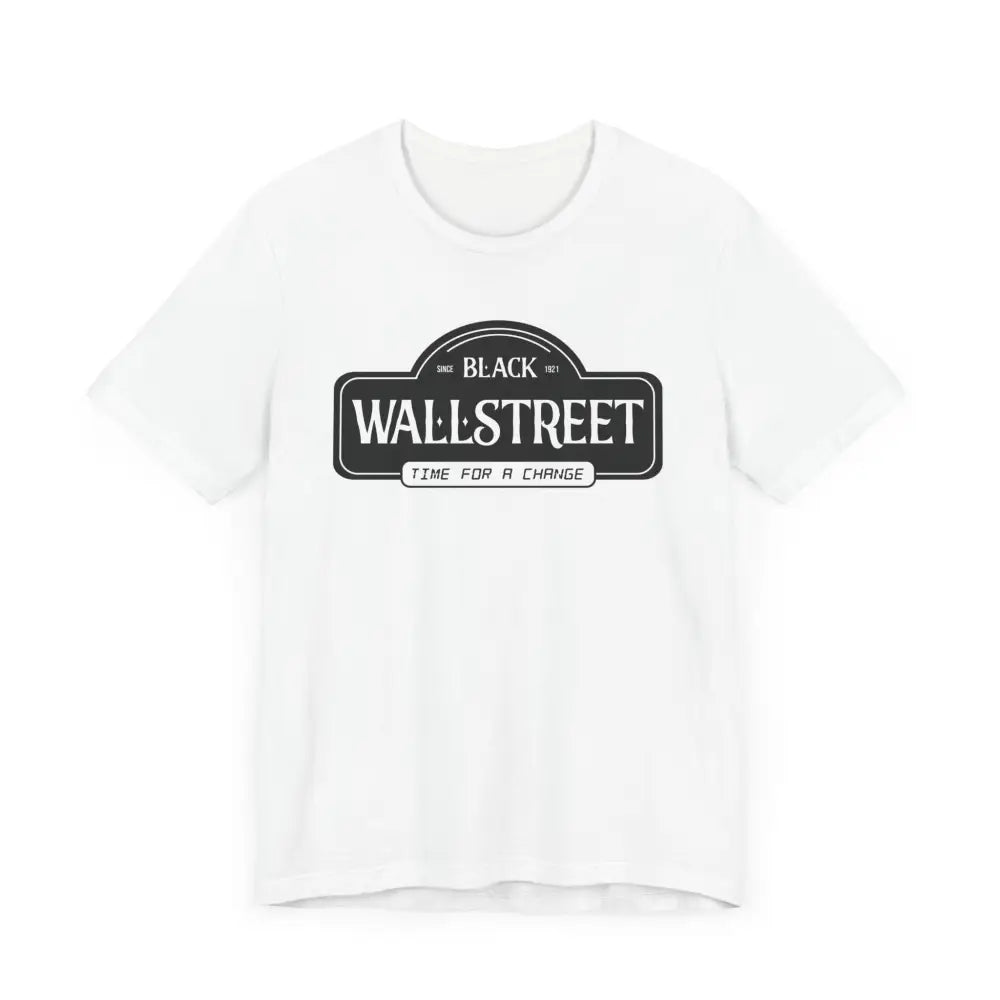 BlackWall Street Logo Short Sleeve Tee - T-Shirt